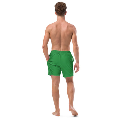 Signature Green Swim Trunks