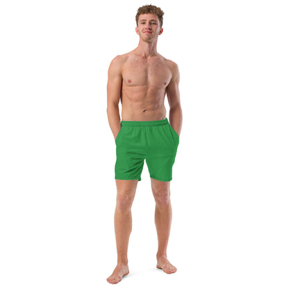 Signature Green Swim Trunks