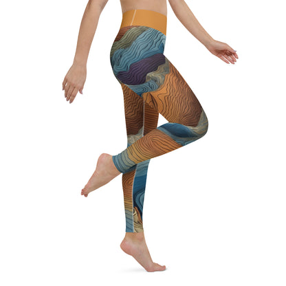 Topo Colour Yoga Leggings