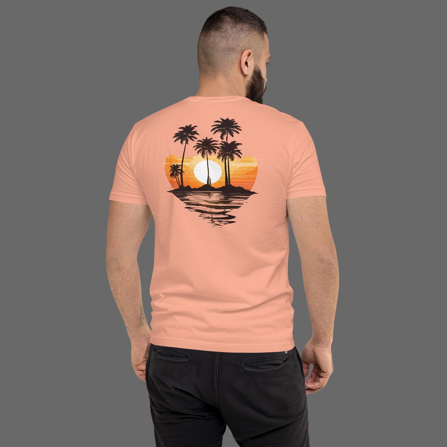 Vinyl Palm Sunset T-Shirt