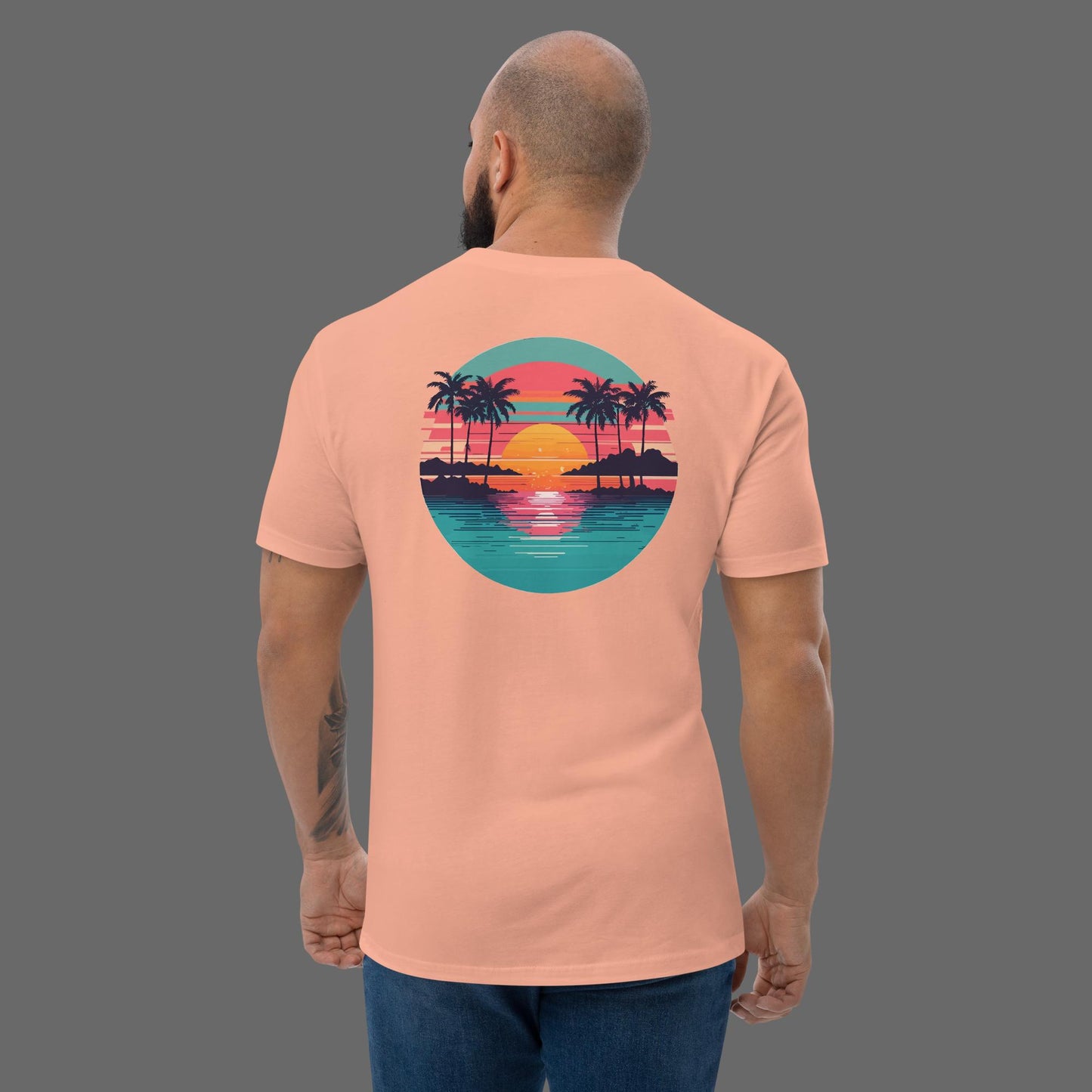 Vintage Ocean Sunset T-Shirt