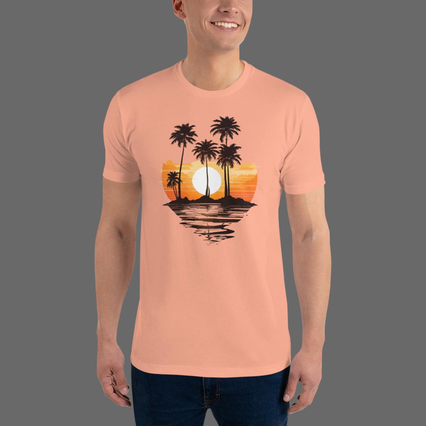 Vinyl Palm Sunset T-Shirt