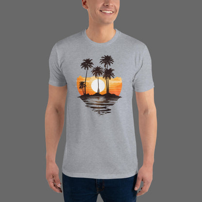 Vinyl Palm Sunset T-Shirt