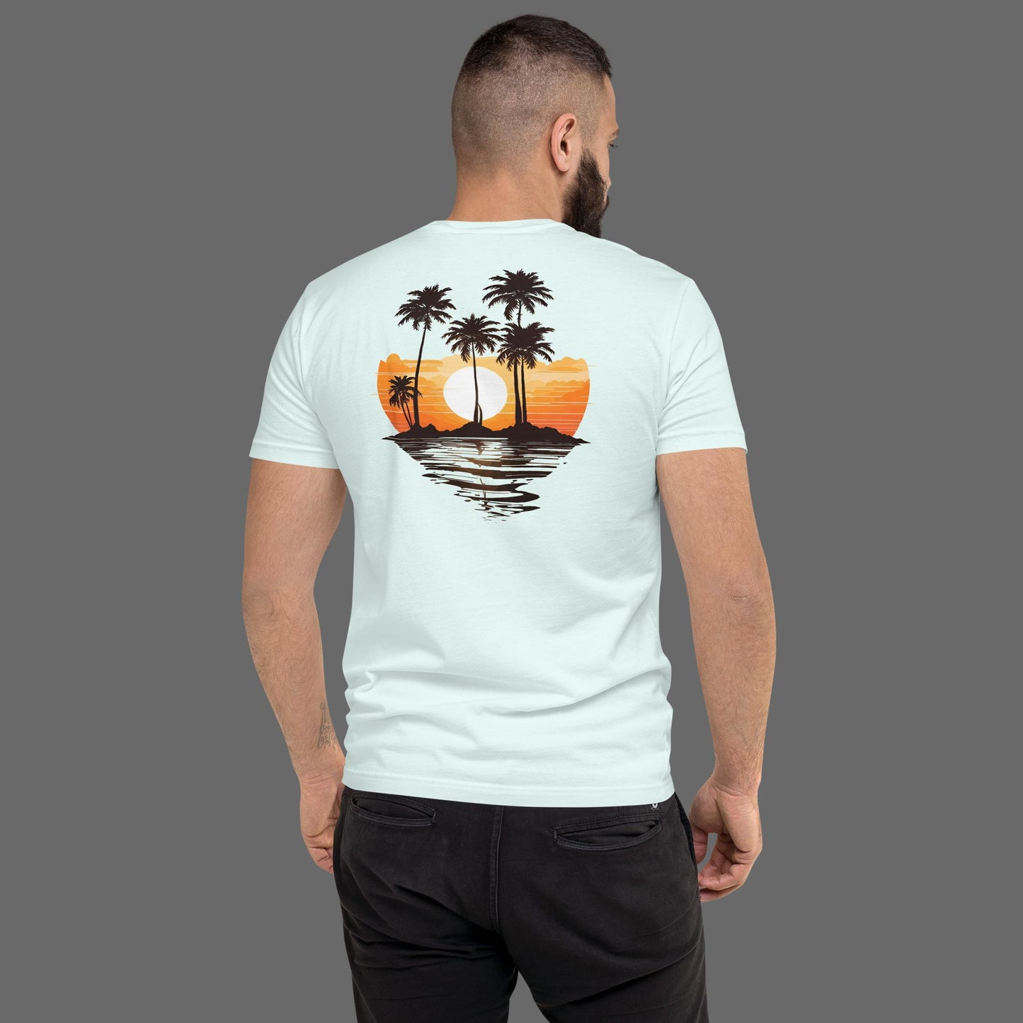 Vinyl Palm Sunset T-Shirt