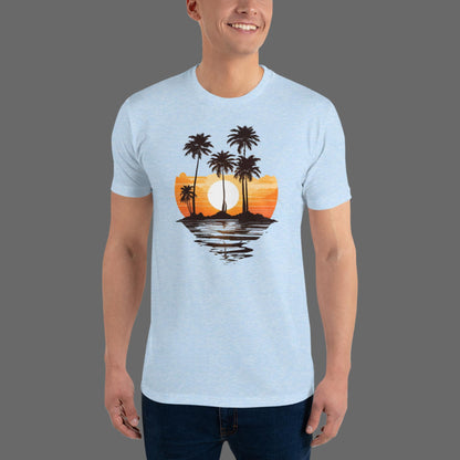 Vinyl Palm Sunset T-Shirt