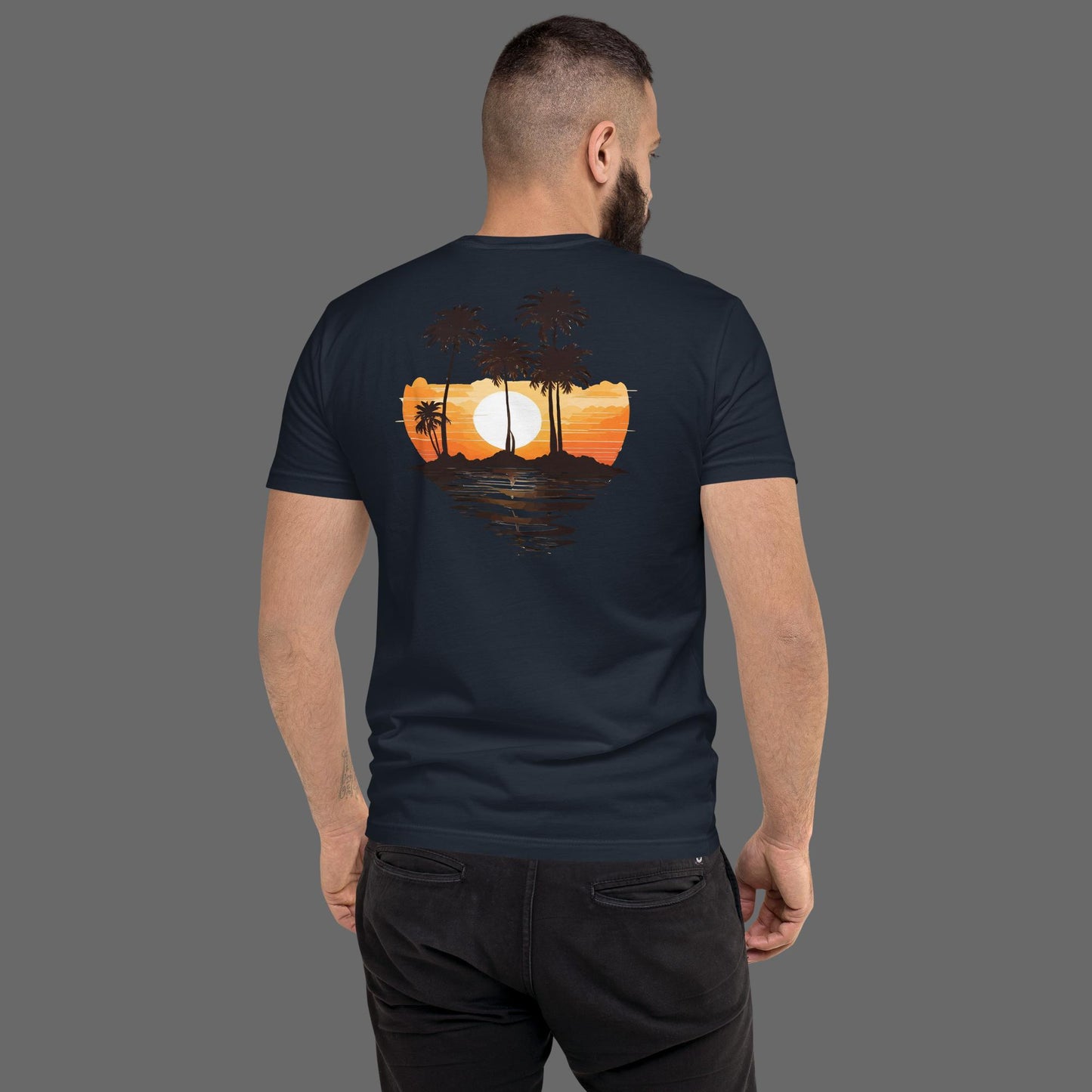 Vinyl Palm Sunset T-Shirt