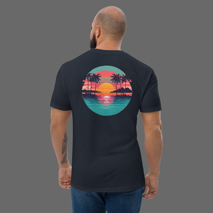 Vintage Ocean Sunset T-Shirt