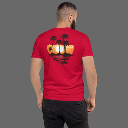 Vinyl Palm Sunset T-Shirt