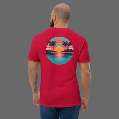 Vintage Ocean Sunset T-Shirt