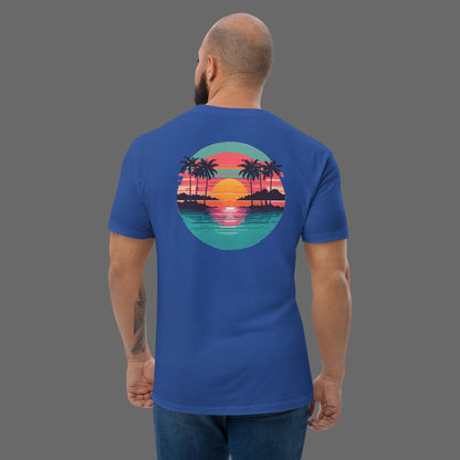 Vintage Ocean Sunset T-Shirt