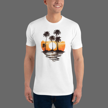 Vinyl Palm Sunset T-Shirt