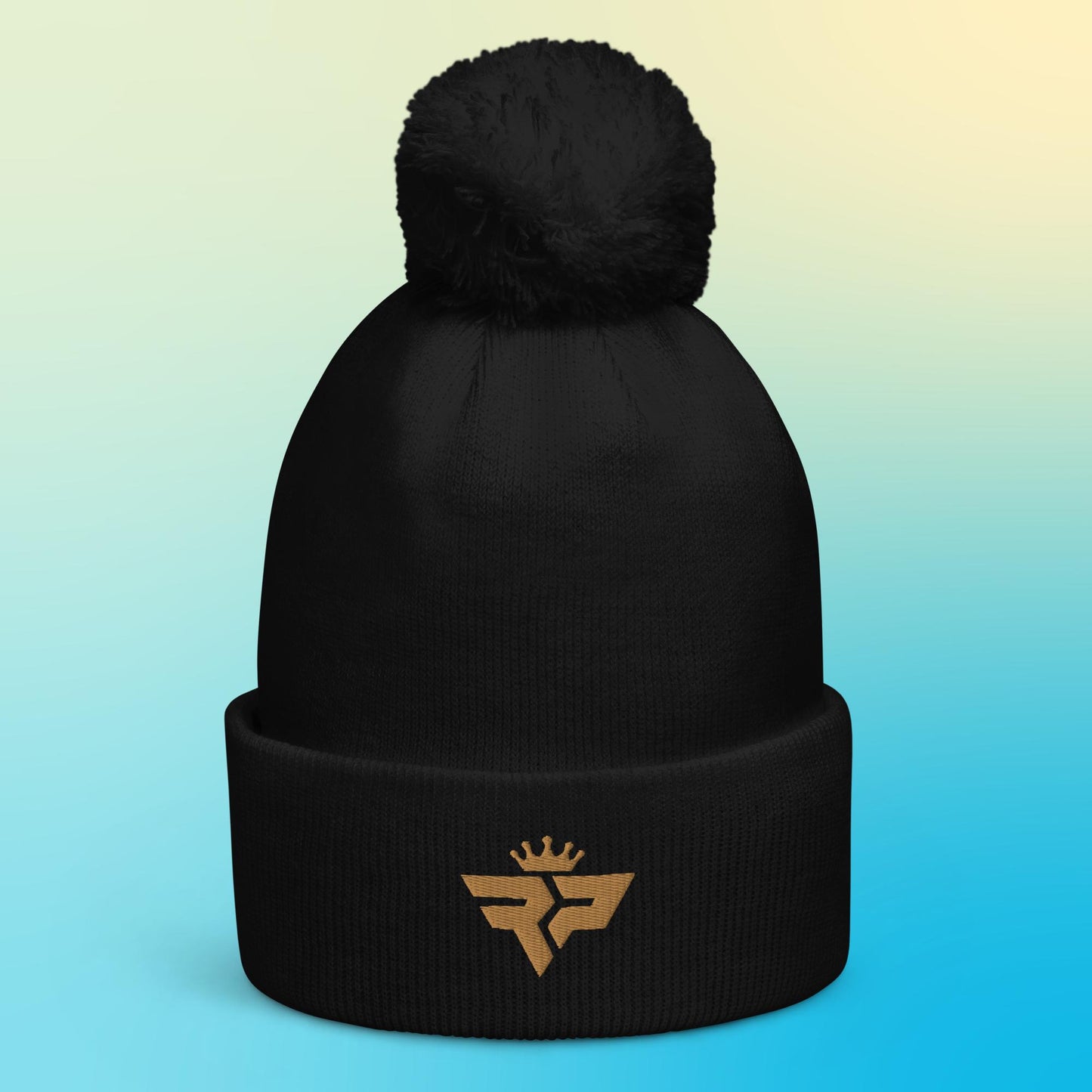 Gold Standard Pom Pom Beanie