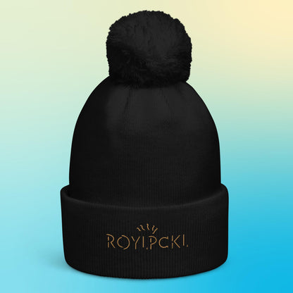 RoylPckl Glimmer Pom Pom Beanie