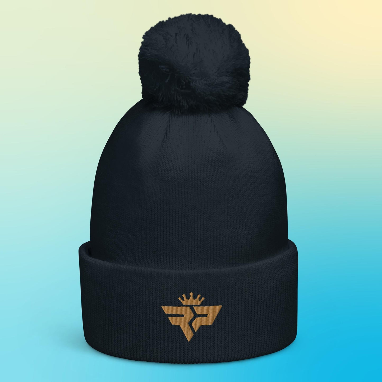 Gold Standard Pom Pom Beanie