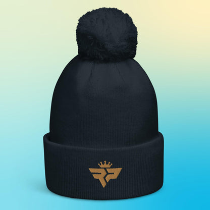 Gold Standard Pom Pom Beanie