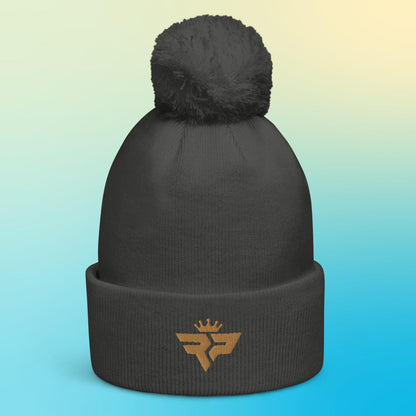 Gold Standard Pom Pom Beanie