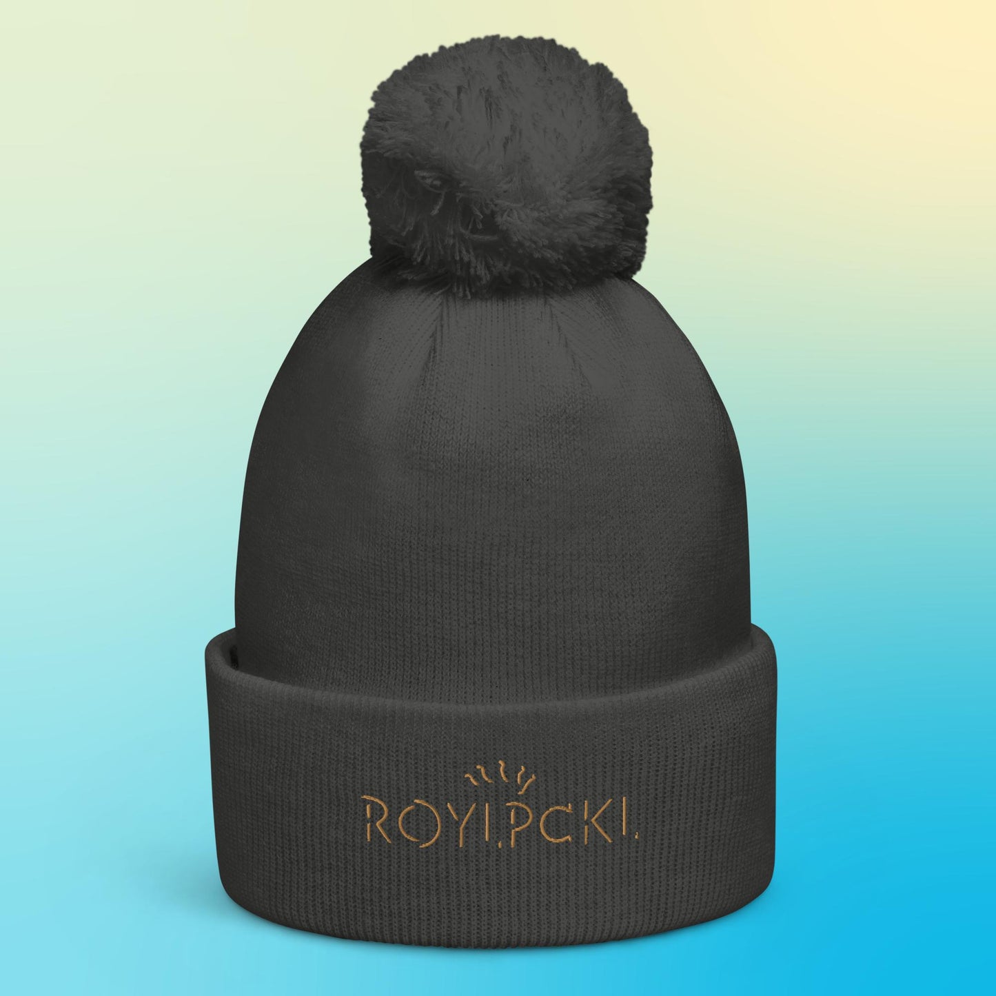 RoylPckl Glimmer Pom Pom Beanie