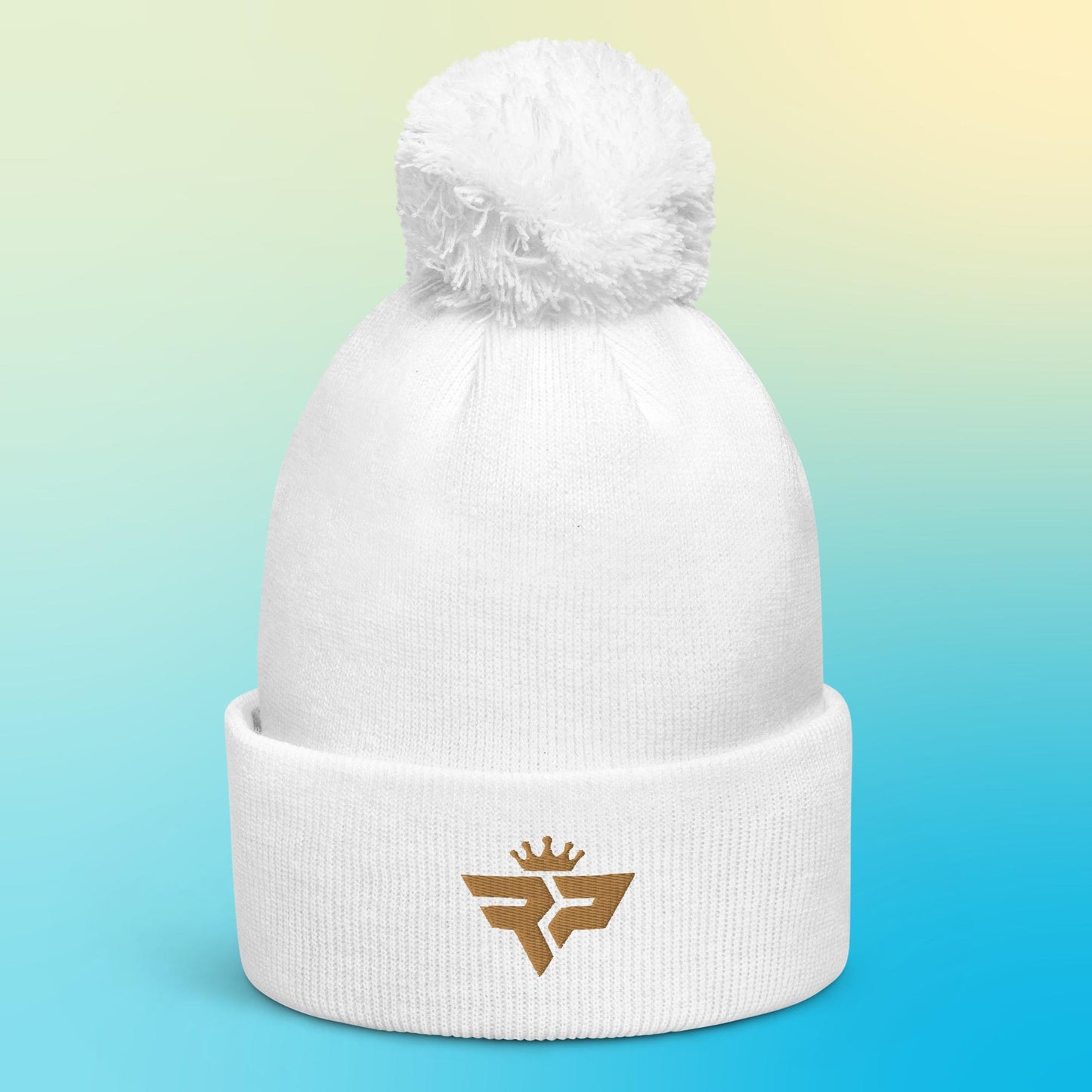 Gold Standard Pom Pom Beanie