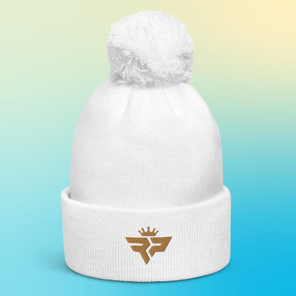 Gold Standard Pom Pom Beanie