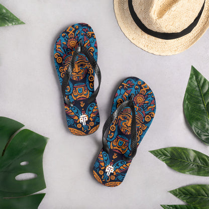 Aztec Stride Flip-Flops