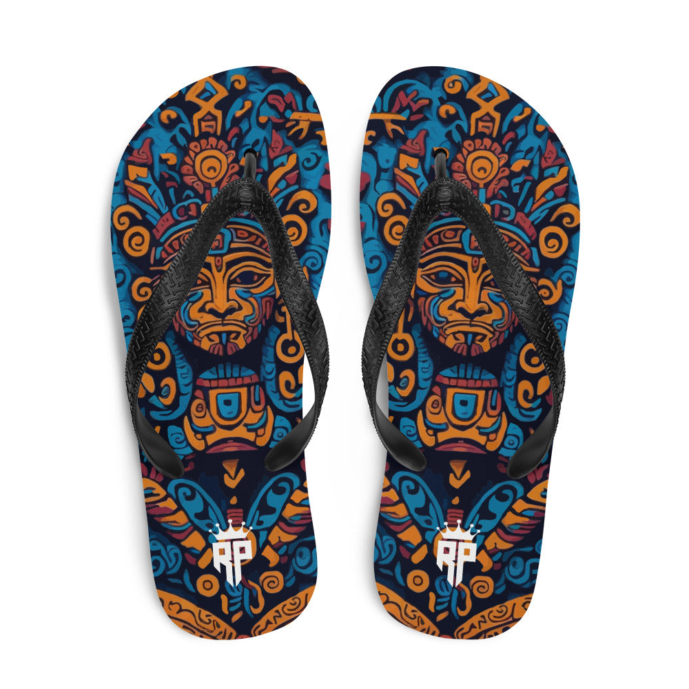 Aztec Stride Flip-Flops