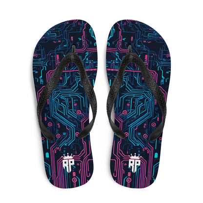 Cyberpunk Slider Flip-Flops