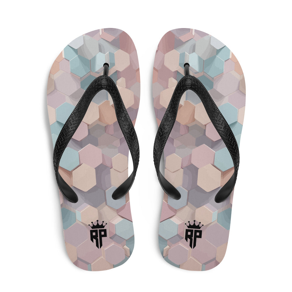 Pastel Power Flip-Flops