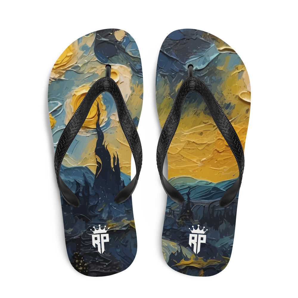 Nightfall Fantasy Flip-Flops