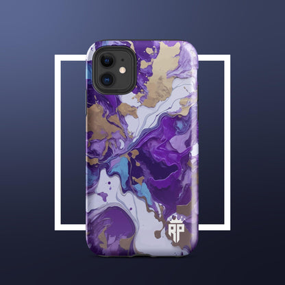 Paint Mix Purple iPhone® Case