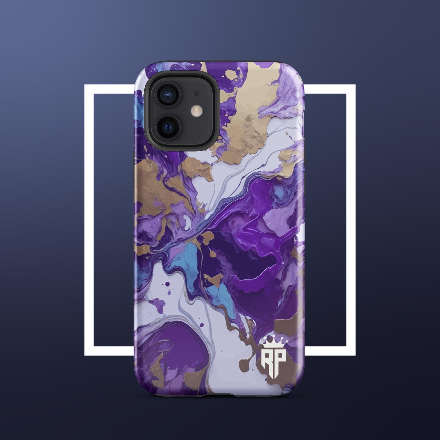 Paint Mix Purple iPhone® Case