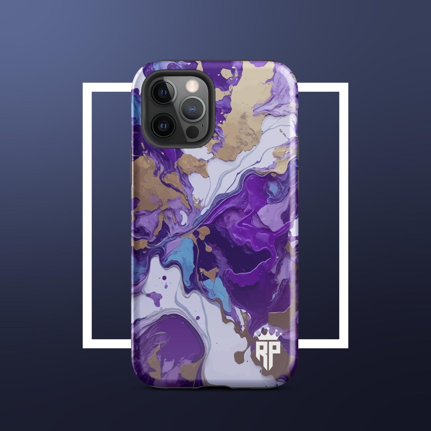 Paint Mix Purple iPhone® Case