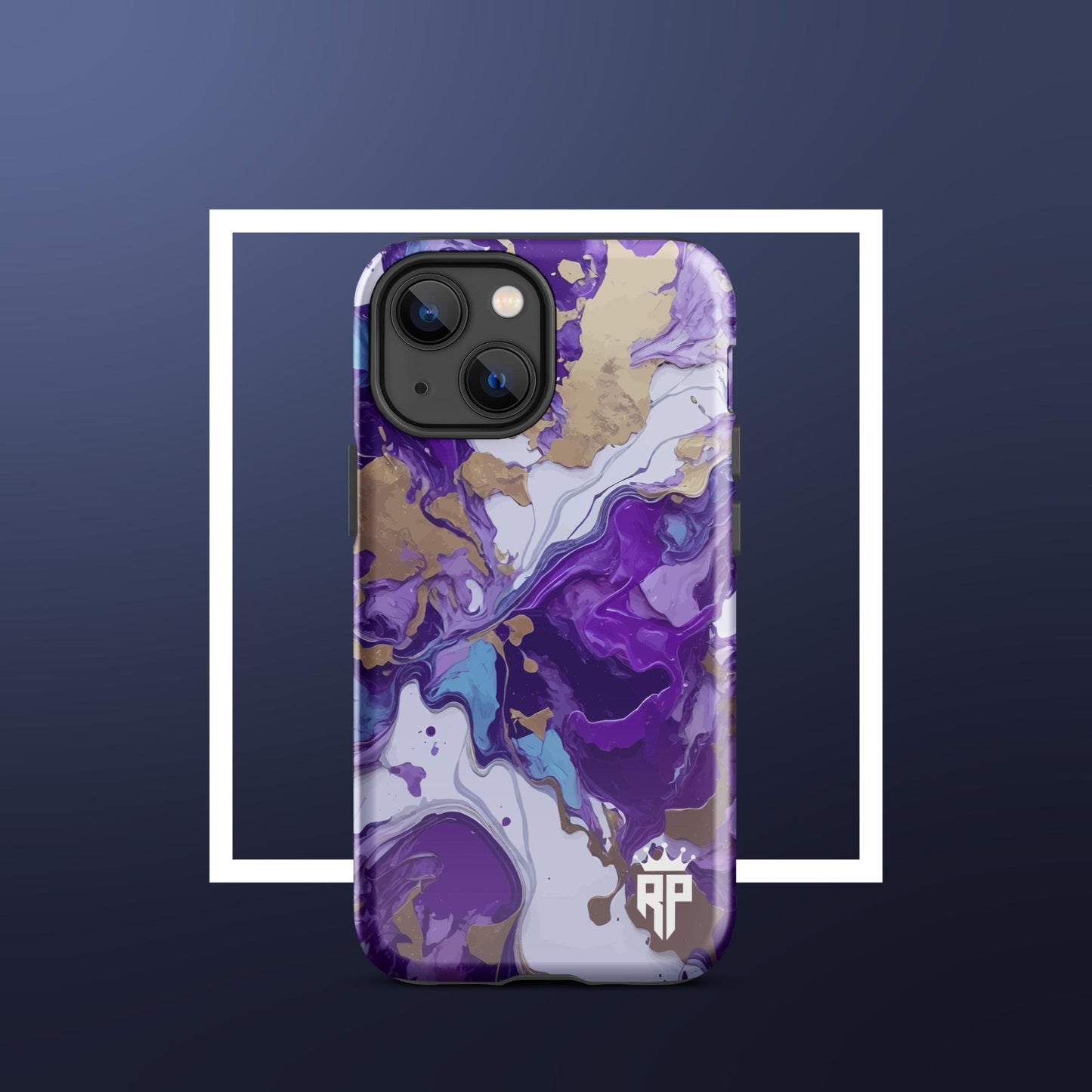 Paint Mix Purple iPhone® Case