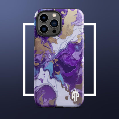 Paint Mix Purple iPhone® Case