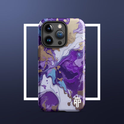 Paint Mix Purple iPhone® Case