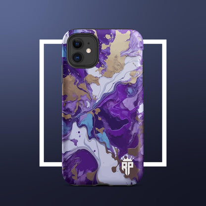 Paint Mix Purple iPhone® Case