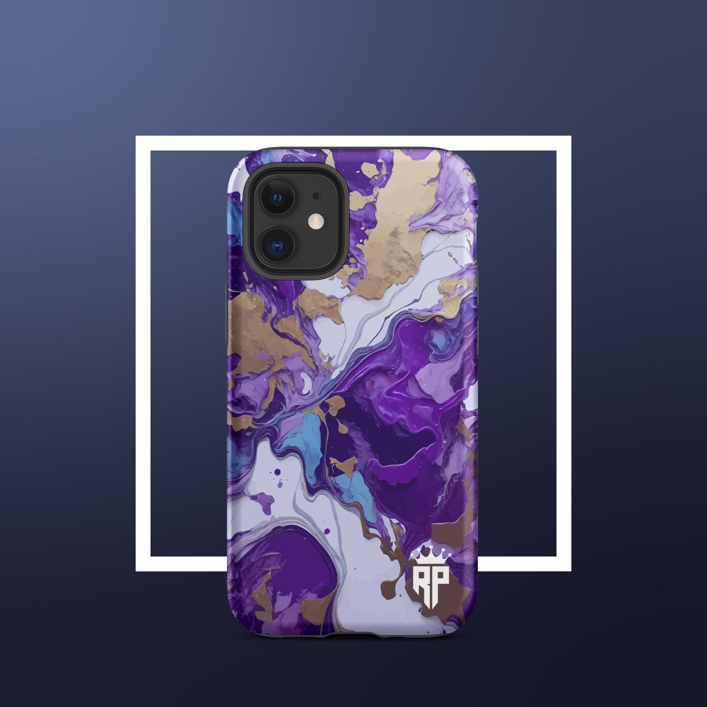 Paint Mix Purple iPhone® Case