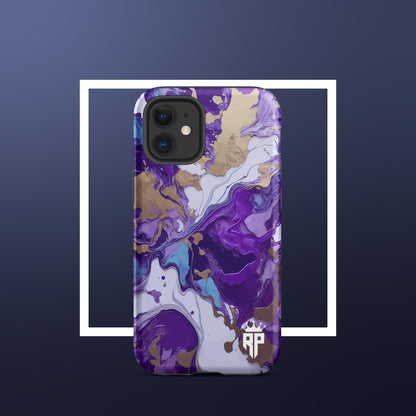 Paint Mix Purple iPhone® Case