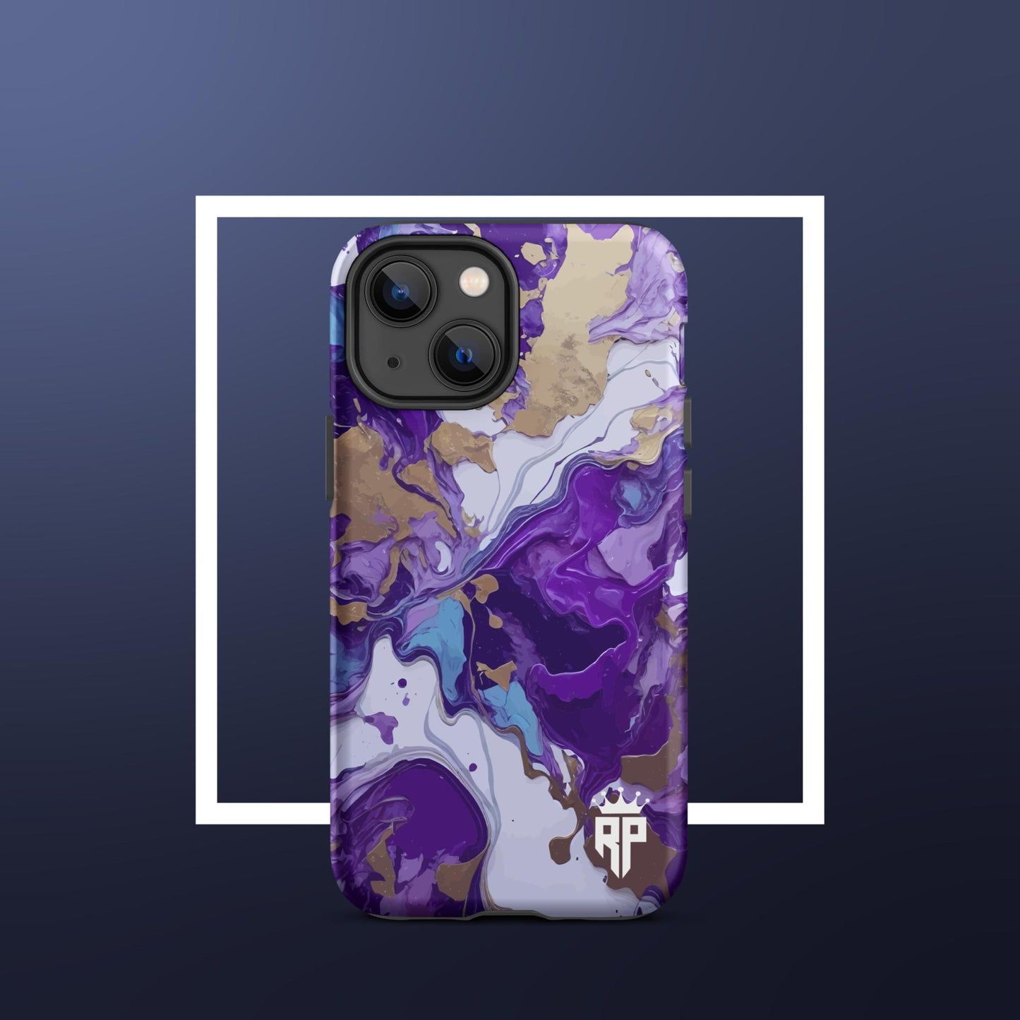 Paint Mix Purple iPhone® Case