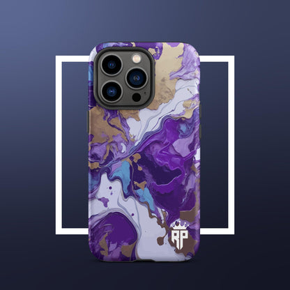 Paint Mix Purple iPhone® Case