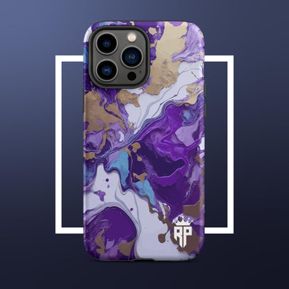 Paint Mix Purple iPhone® Case