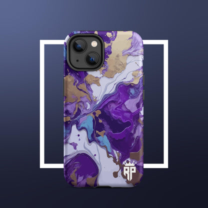 Paint Mix Purple iPhone® Case