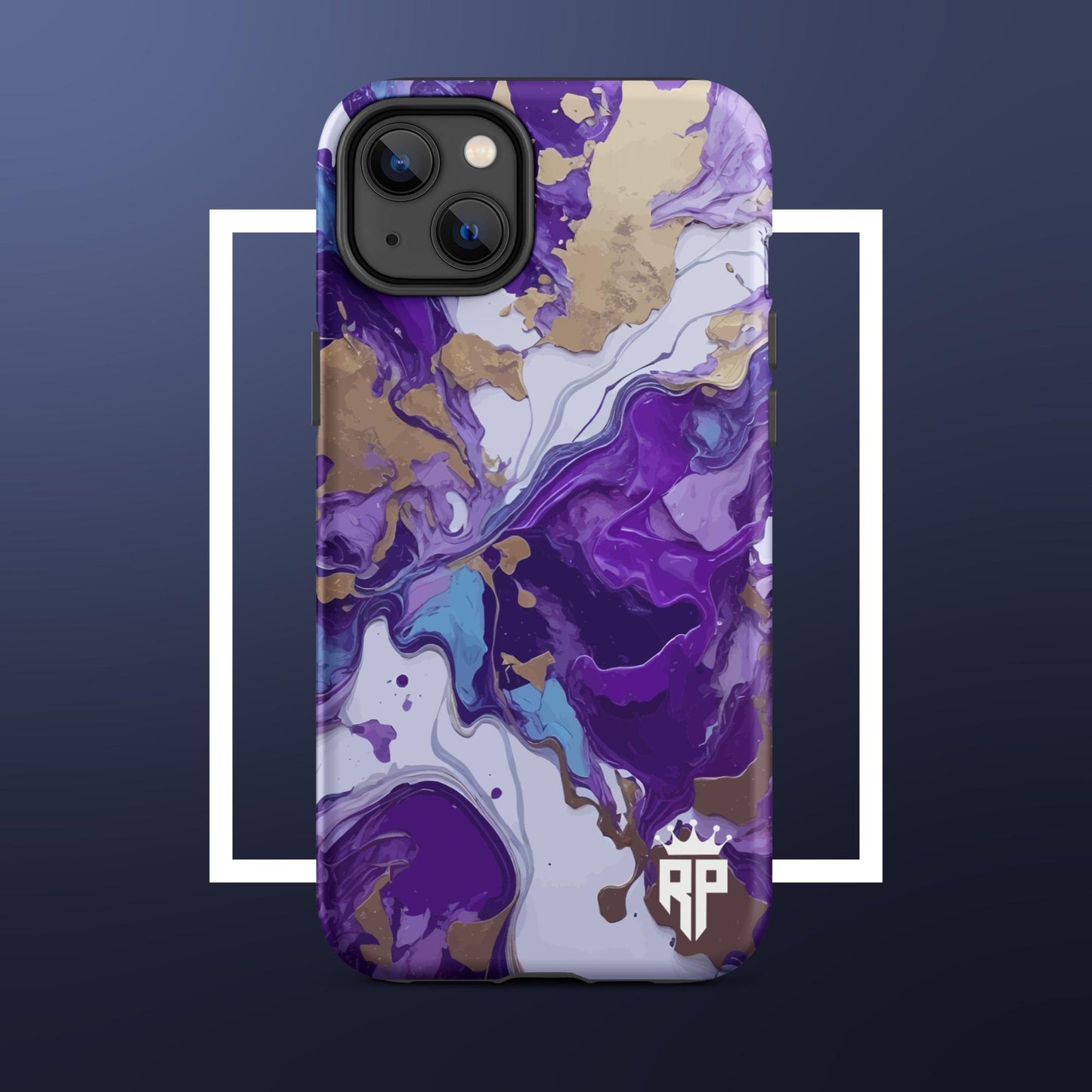 Paint Mix Purple iPhone® Case
