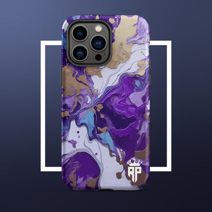 Paint Mix Purple iPhone® Case