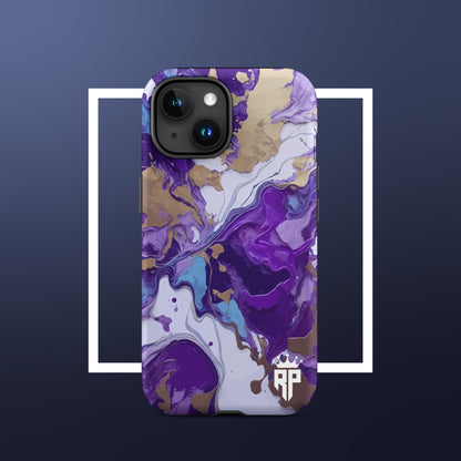 Paint Mix Purple iPhone® Case