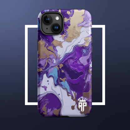 Paint Mix Purple iPhone® Case