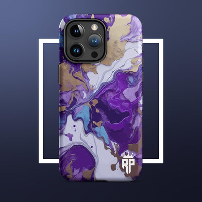 Paint Mix Purple iPhone® Case