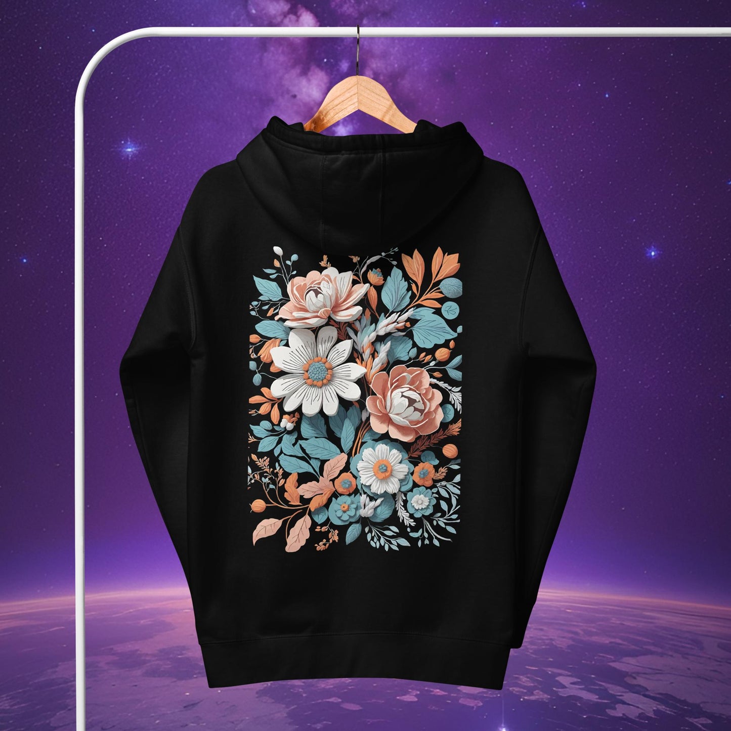 Boho Flowers Hoodie