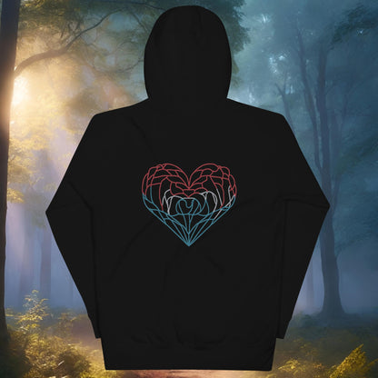 Abstract Love Hoodie