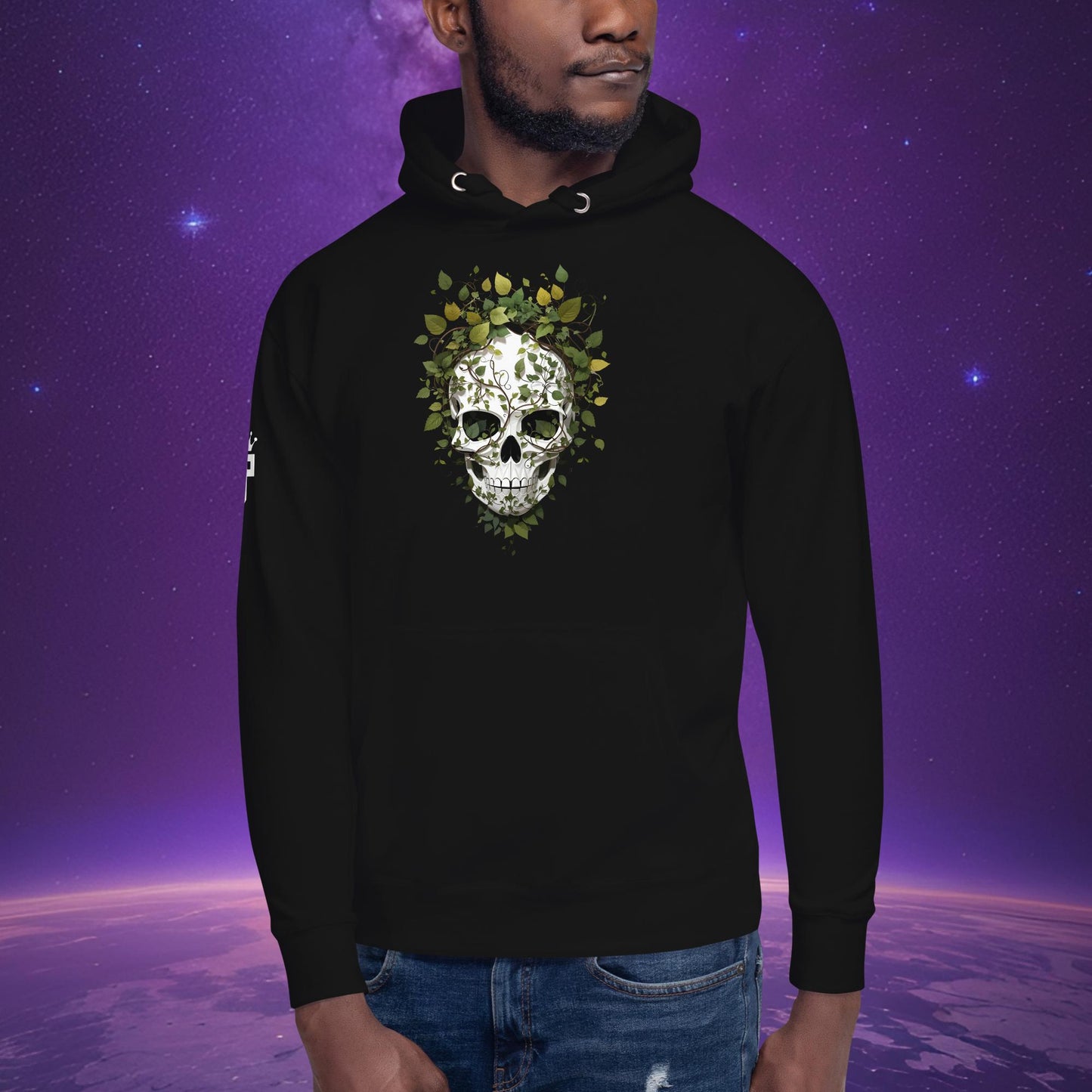 Verdant Skullscape Hoodie