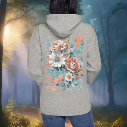 Boho Flowers Hoodie